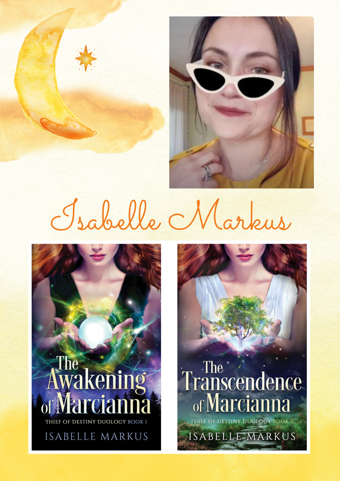 Guest Author Interview with Isabelle Markus